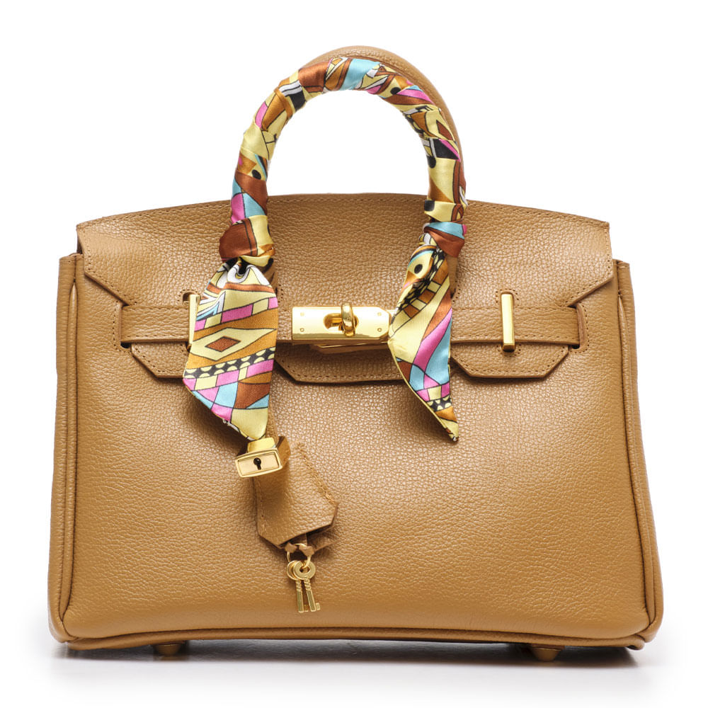 bolsa-m|s-estruturada-caramelo-com-lenco-estampado-pequena-1